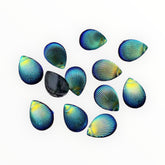 13x18mm Teardrop Shell AB – Resin Gem (Glue-On)